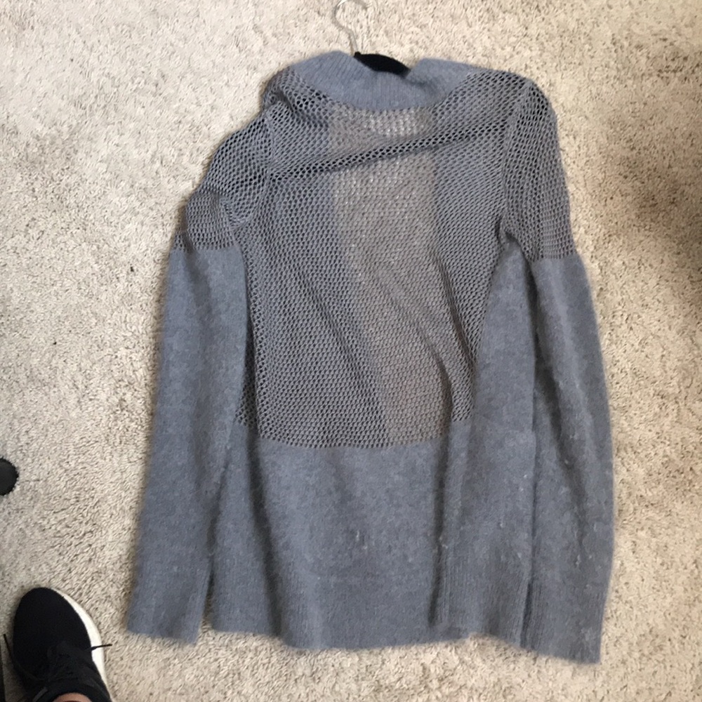 Allsaints Fuzzy And Netted Cardigan. - image 4